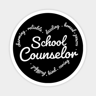 School counselor heart / school counselor gift idea Magnet